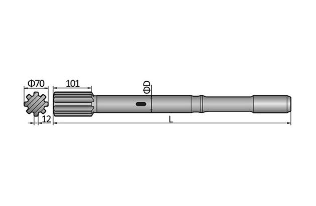 Furukawa HD712 Shank Adapter