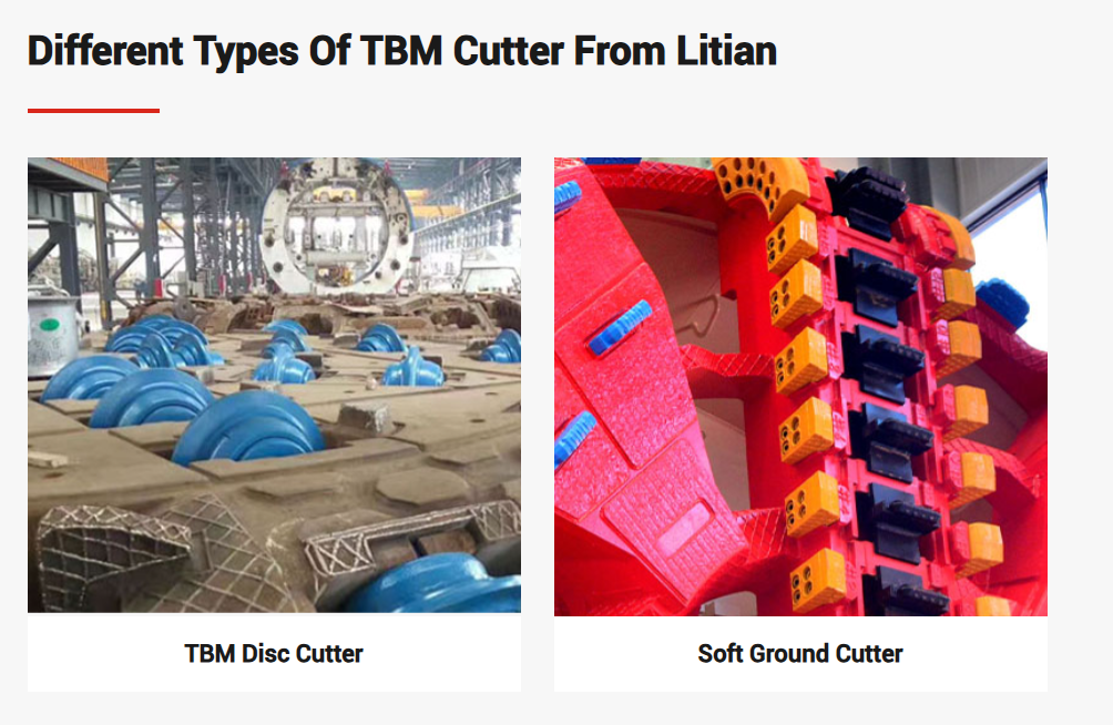 Different Types Of TBM Cutter 