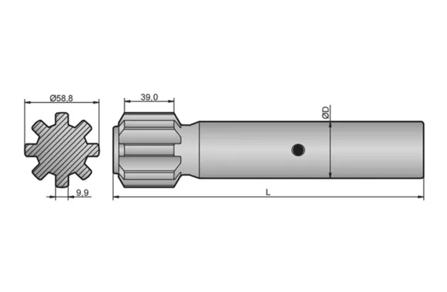 HL300S Shank Adapter