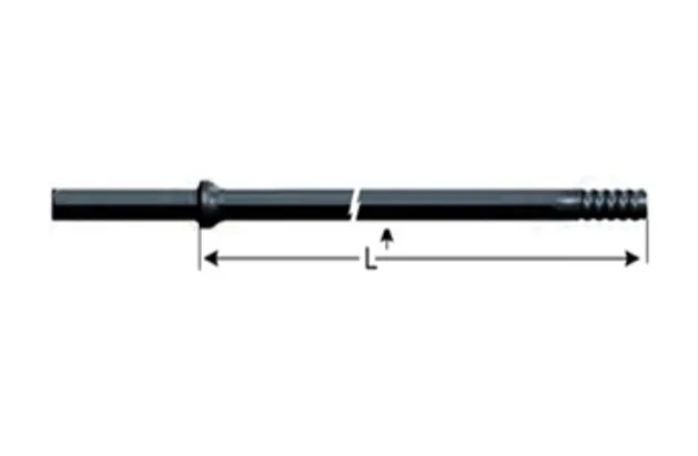 Shank H25×108mm, R25 thread Shank Rod